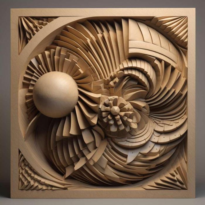 نموذج ثلاثي الأبعاد لآلة CNC 3D Art 